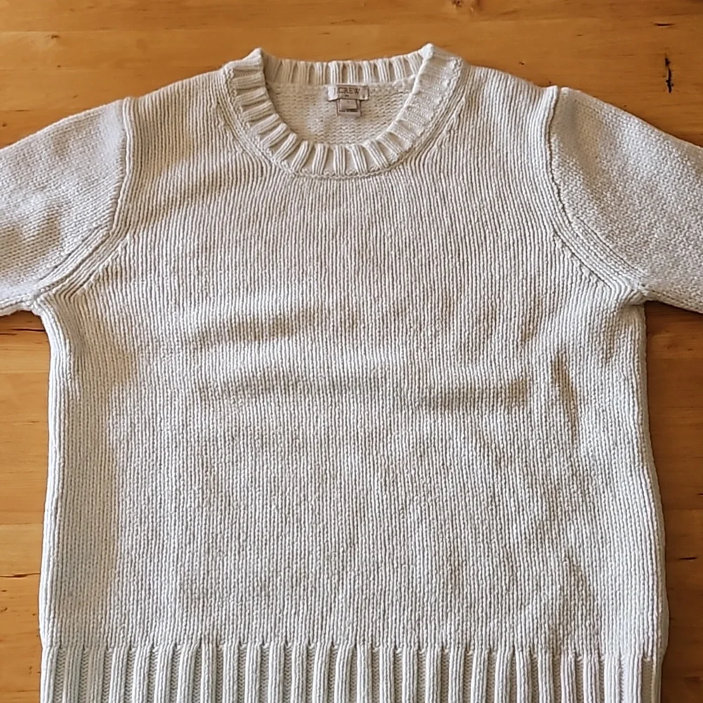 J. Crew Cream Sweater